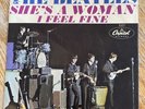 Beatles I Feel Fine She’s A Woman Capitol 5327 45rpm W/Picture Sleeve VG+