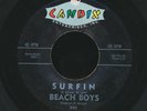 The BEACH BOYS on CANDIX 301 Surfin  1961  VG+