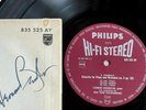 LEONARD BERNSTEIN piano RAVEL SHOSTAKOVICH 1959 PHILIPS HI-FI STEREO w/AUTOGRAPH