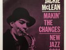 JACKIE McLEAN Makin' The Changes New Jazz 8231 NM/EX ojc C Fuller P Chambers