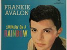Frankie Avalon - Swingin’ On A Rainbow 1959-7’ Single 45rpm EP Record