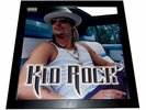 KID ROCK Cocky Rap Rock 2001 METAL PLEXI FRAMED 12” Album Flat POSTER *No LP*