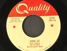 JAN & ARNIE: jennie lee / gotta get a date QUALITY 7