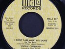 VIVIAN COPELAND: i don't care what he's done / so nice, i had to kiss you twice