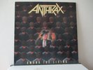 ANTHRAX - AMONG THE LIVING - MEGAFORCE RECORDS-90584-1 - MINT