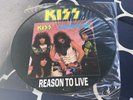kiss vinyl records reason to live picture disc import