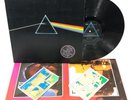 Pink Floyd; The Dark Side Of The Moon Vinyl Record With Stickers Posters 123087