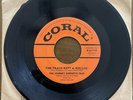The Johnny Burnette Trio Rockabilly 45 Coral Train Kept A-Rollin'/ Honey Hush