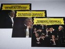 Karajan Tchaikovsky Symphonies 4-6 DGG 3LP Berlin Philharmonic 1976/77 NM