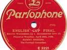 78 RPM - Sammy Shields - Scottish / English Cup Final Bolton - Manchester 1926