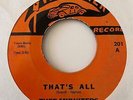 Chicano Sweet Soul 45 THEE MIDNITERS That's All/To Be With You HEAR Whittier mp3