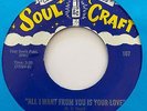 Crossover Modern Soul 45 C.C. NEAL All I Want From You Is Your Love/O.J. HEAR