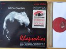 STOKOWSKI LISZT ENESCO Rhapsodies LP RCA Living Stereo LSC 2471 2S/2S TAS ED1