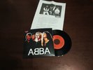 ABBA *THE DAY BEFORE YOU CAME* 7'' 1982 RADIO COPY WITH PRESS RELEASE EXC