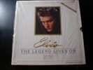 ELVIS PRESLEY THE LEGEND LIVES ON 7 LP RECORD BOX SET VG++