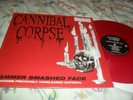 CANNIBAL CORPSE -HAMMER SMASHED FACE- AWESOME RARE LTD EDITION RED VINYL EP NEW