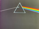 Pink Floyd the dark side of the moon Schallplatte mit Poster gebraucht Vinyl
