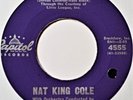 Nat King Cole Goodnight Little Leaguer The First Baseball Game EX++ 45 7