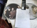 Morning Glory by Oasis.Very rare 2 pic disk set of  with wonderwall lyric sheet.