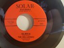 Doo Wop 45 The Del-Lourds “Gloria” / “Alone” Solar Records VG+/VG++