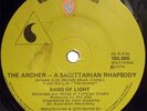 Band Of Light ORIG OZ 45 The archer EX ’74 Warner 100006 La De Das X Prog Rock