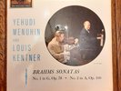 Yehudi Menuhin And Louis Kentner - Brahms Sonatas. 1st U.K 1962 W/G ASD.474 .NM