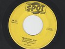 ROCKABILLY - EDDIE McKINNEY & BELVEDERES - TEEN TOWN HOP -HEAR -1959 TEXAS SPOT