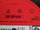 Led Zeppelin IV 1971 Red Plum 1st UK press A3 B4 Inverted Feather + stickers Ex