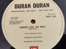 DURAN DURAN  -  HUNGRY LIKE THE WOLF  1982 EMI PROMO UK 12