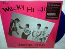 ADRENALIN O.D. The Wacky Hi-Jinks Of LP PUNK ROCK Hardcore REISSUE Blue Vinyl XX