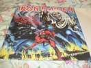 IRON MAIDEN -THE NUMBER OF THE BEAST- AWESOME RARE PRESS LP VINYL FAME/EMI NM