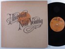 NEIL YOUNG Harvest REPRISE LP VG+ textured gatefold w/ lyric poster o