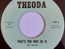 ANN PERRY - That's The Way He Is - THEODA - US 45 - NORTHERN SOUL - 70's reissue