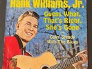 HANK WILLIAMS JR. Guess What, That's Right, She's Gone 1964 MGM K-13253 VG+/VG+