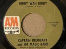 CAPTAIN BEEFHEART & HIS MAGIC BAND: Diddy Wah Diddy 45 A&M garage hear