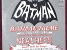 TV STUDIOTRACK LP SEALED NEAL HEFTI BATMAN THEME AND 11 HEFTI BAT SONGS OR PRESS