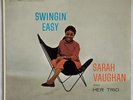 FIRST PRESS DG MONO Sarah Vaughan Swingin Easy LP VG+ To EX Drummer Emarcy Jazz