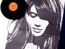 FRANCOISE HARDY VINYL LP & HUGE POSTER ORIGINAL PRESSING OUT OF PRINT N.MINT