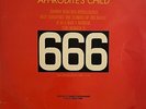 RARE PSYCH PROG ROCK LP APHRODITE'S CHILD 666 OG 2ND FRENCH VERTIGO SMALL SWIRL