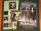JETHRO TULL - Heavy Horses LP - 1978 US promo copy with two huge promo posters
