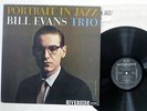 BILL EVANS TRIO PORTRAIT IN JAZZ RIVERSIDE SMJ-6144 JAPAN VINYL LP