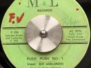 PANAMA Latin Calypso SIR JABLONSKI Push Push Merry Xmas 45rpm 7