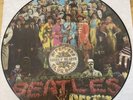 The Beatles Lp Picture Disc. Sgt Peppers Club Band V. G W Germany
