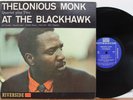 Thelonius Monk LP “At The Blackhawk”   Riverside 323   DG Mono   VG++