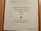 Songs of the Michigan Lumberjacks   Used Vinyl • Library of Congress AAFS L56
