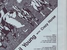 Neil Young With Crazy Horse Wizardo Mushroom LP Live 1970 (?) Excellent