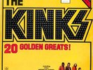 The Kinks 20 Golden Greats UK LP Vinyl Record Album 1978 RPL2031 Ronco 33 EX