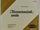 CARMIRELLI QUARTET - BOCCHERINI Kammermusikwerke - LP DECCA LK 40278