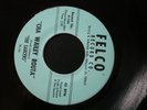 THE SAUCERS WHY DO I DREAM 45 RECORD CHA WAILEY ROUTA VG++