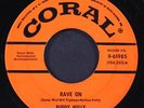 BUDDY HOLLY: rave on / take your time CORAL 7